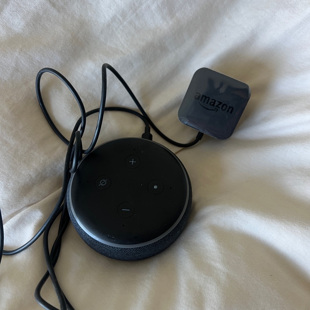 Amazon Echo Dot (3rd Gen) with Power Adapter